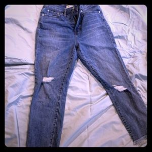 Madewell boyfriend jeans